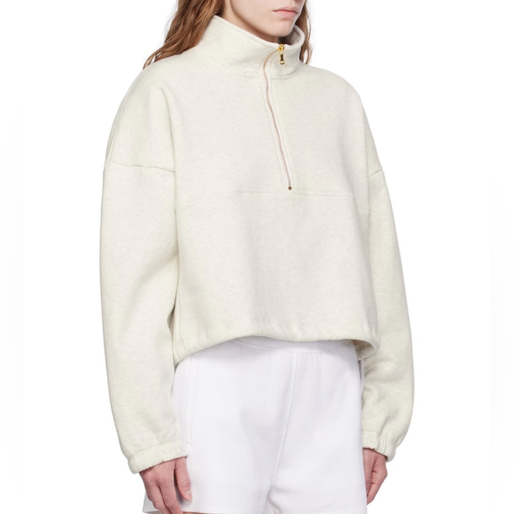 Gil Rodriguez Gray Diana Half Zip Sweatshirt
